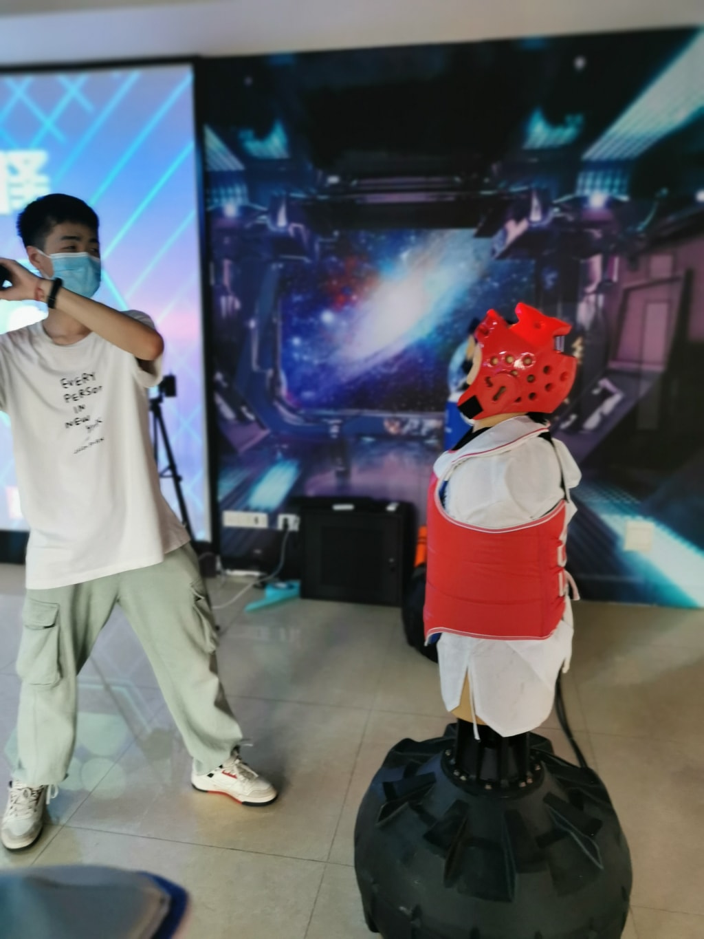 智能模拟拳击运动馆免费设计规划