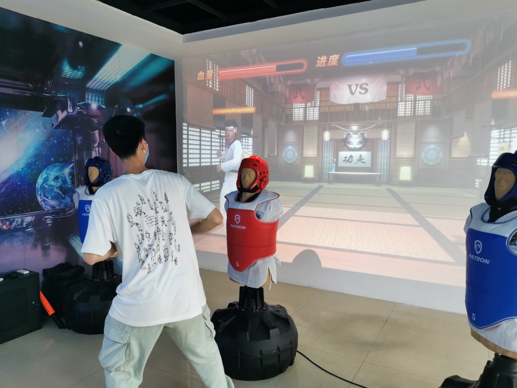 智能模拟拳击运动馆整场规划